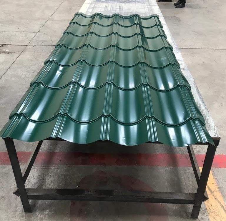 Mandarine Tile Green glossy finish — photo 2