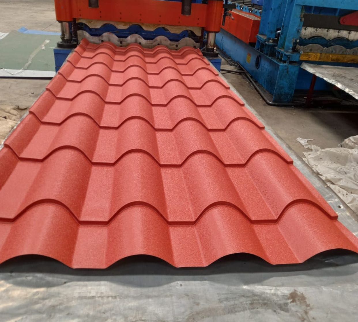 Eurotile Tile Red matte finish — photo 11